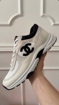 Chanel Cc Runners - White & Black