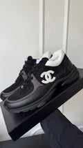 Chanel Cc Runners - Black & White