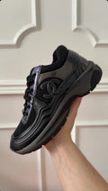 Chanel Cc Runners - Full Black
