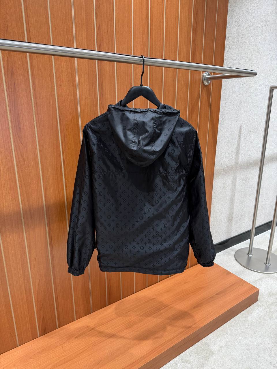 LV Black Windbreaker
