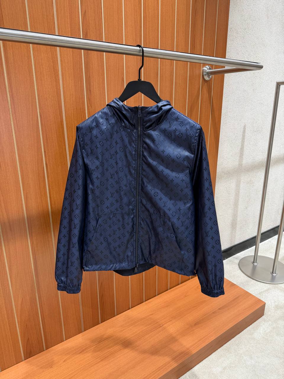 LV Blue Windbreaker